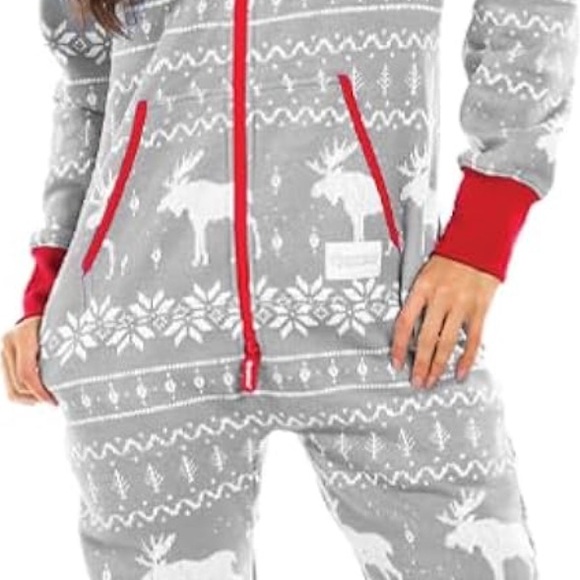Tipsy Elves Unisex Adult Christmas Onesies - Picture 2 of 2